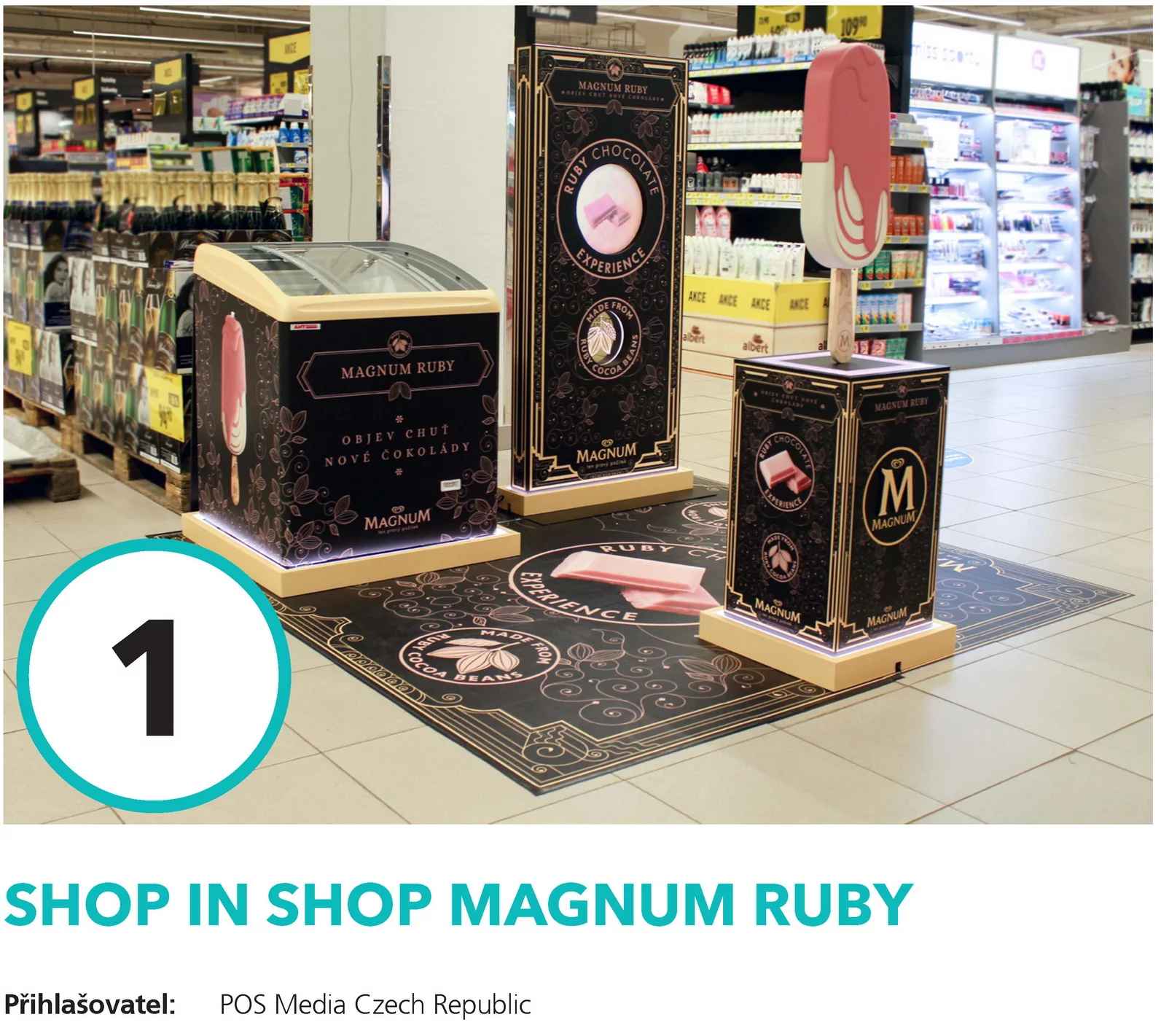 Shop in Shop Magnum Ruby