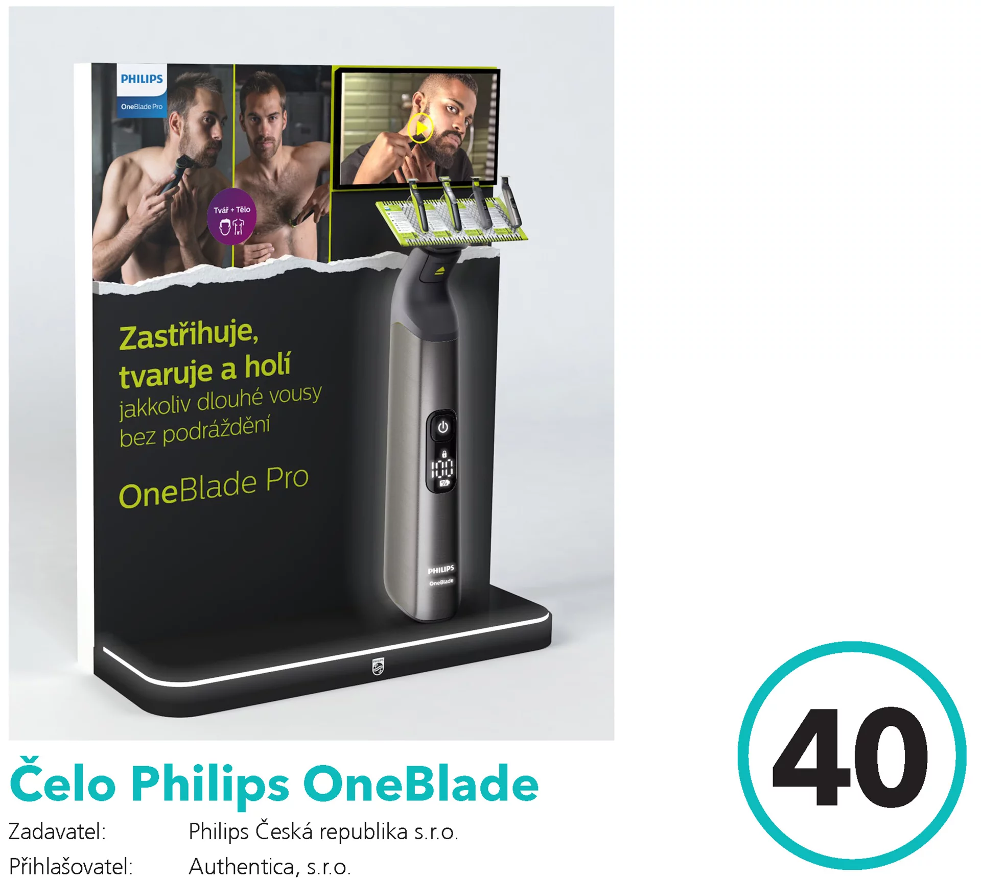 Čelo Philips One Blade