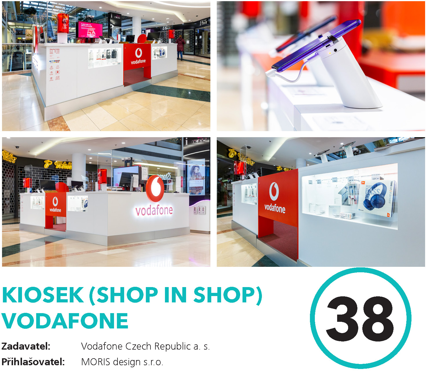 Kiosek (shop in shop) Vodafone