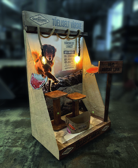 Carnilove True Fresh pallet display