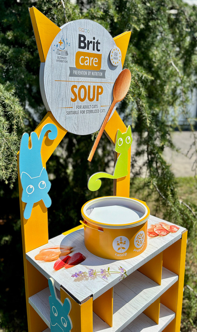 Brit Care Cat Soup Display 