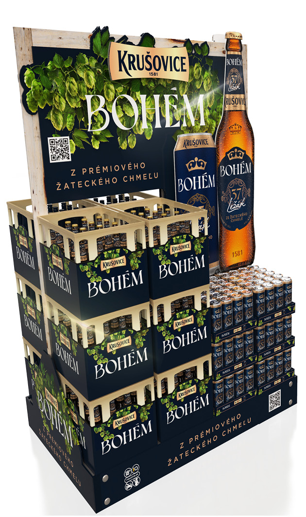 Paletové vystavení Bohém