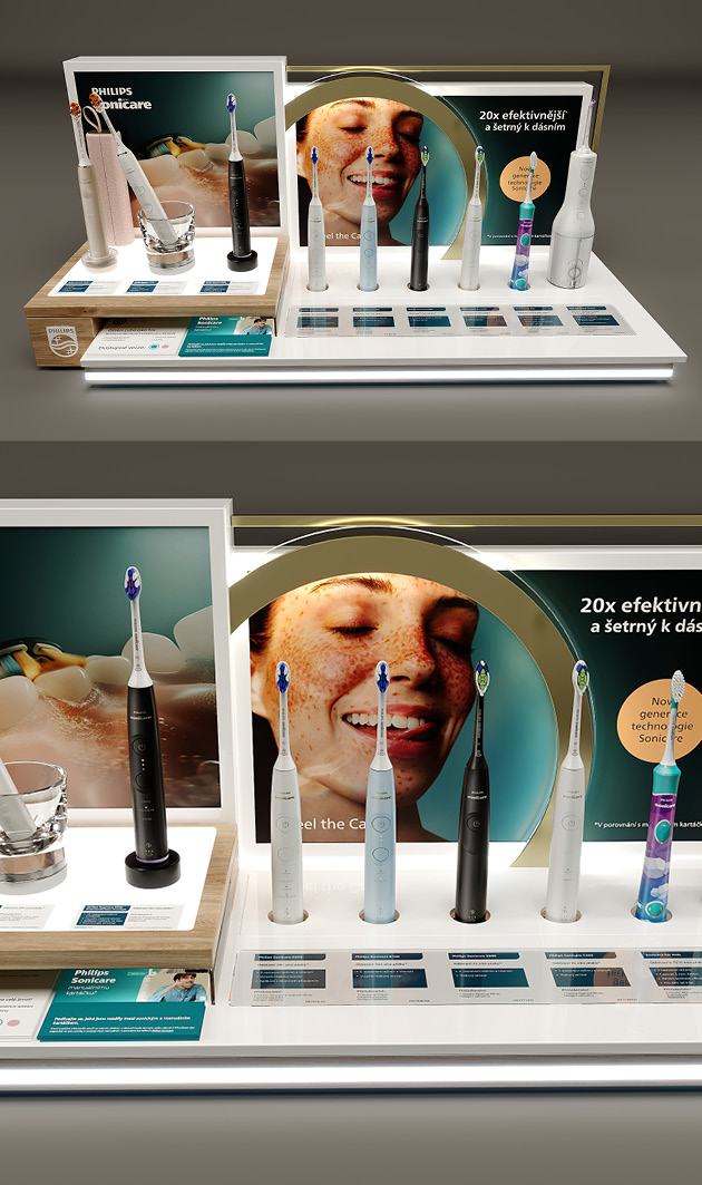 Pultový stojan Philips Sonicare 