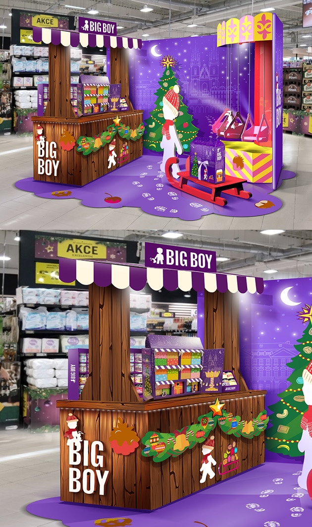 Vánoční trhy Big Boy