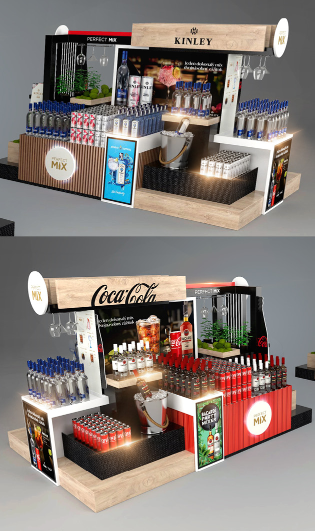 Shop-in-Shop Coca-Cola – Mixabilita