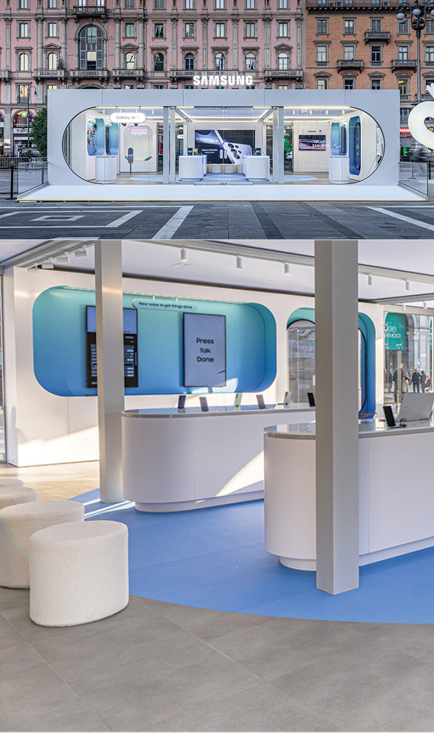 SAMSUNG Milano Pop-Up – Cortina Sport Village