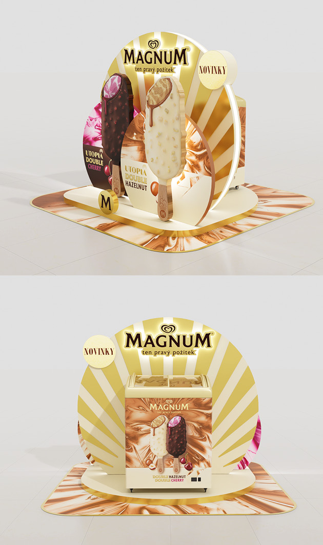 Designový Shop-in-shop Magnum