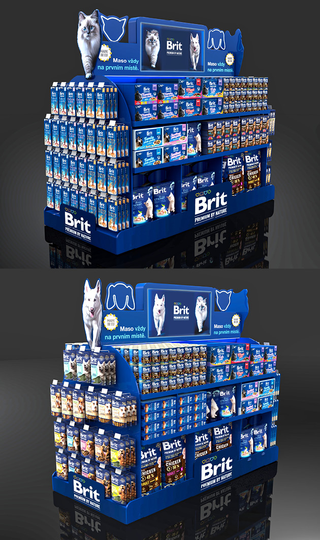 Brit Premium by Nature světelný shop-in-shop