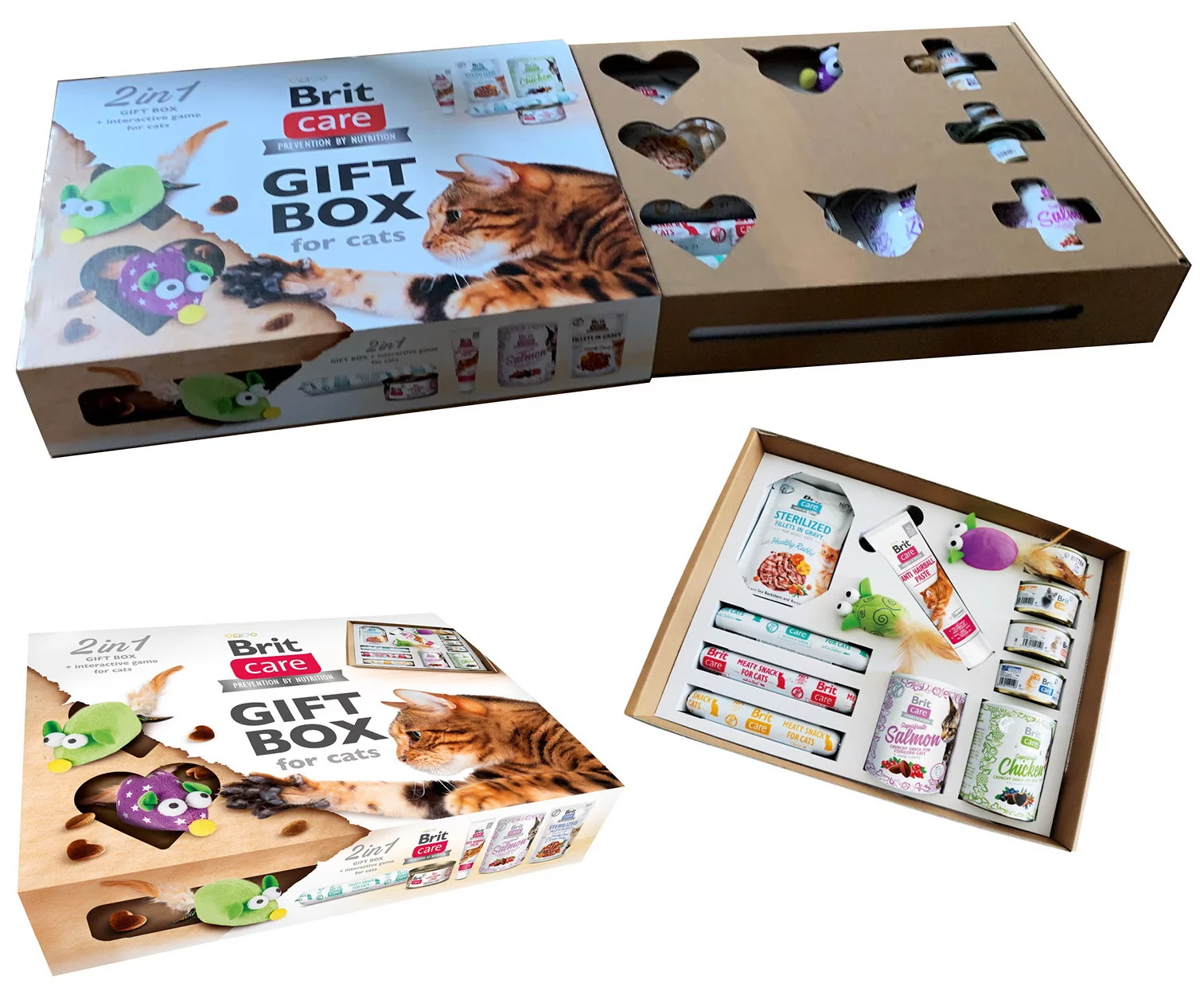 Brit Care Cat Gift Box 2in1