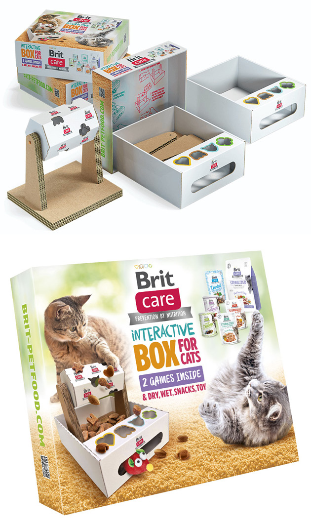 Brit Care Cat Interaktivní box pro kočky