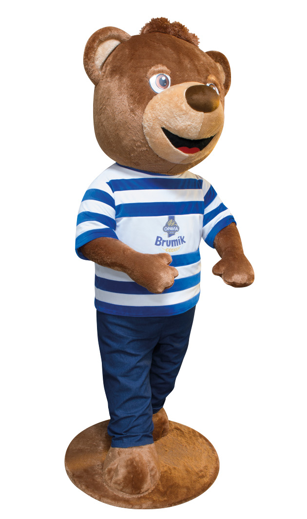 Maskot Brumík