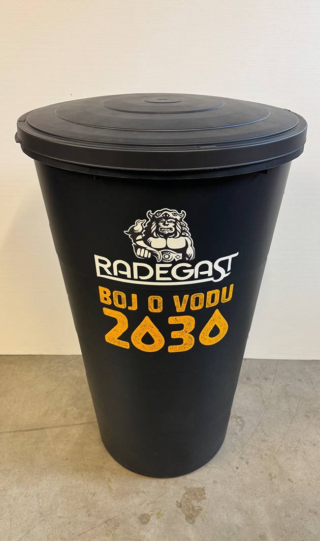 Sudy na dešťovou vodu Radegast