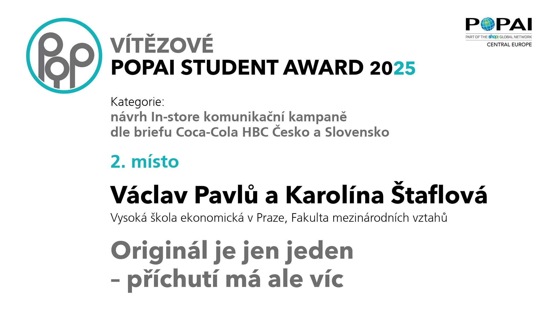 Originál je jen jeden - příchutí má ale víc